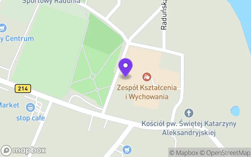 Lokalizacja: Liceum Ogólnokształcące Mistrzostwa Sportowego w Stężycy