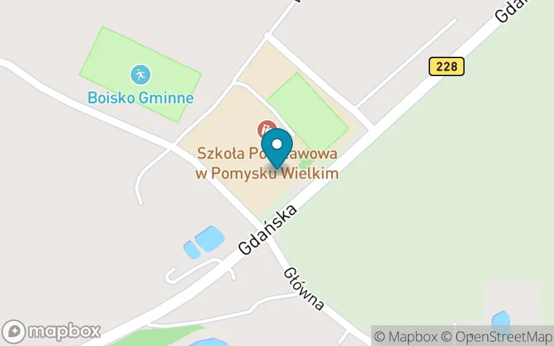 Lokalizacja: Szkoła Podstawowa im. Św. Jana Pawła II w Pomysku Wielkim