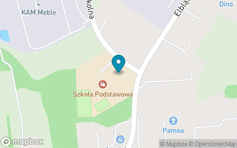 Lokalizacja: Szkoła Podstawowa w Milejewie