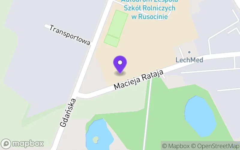 Lokalizacja: Branżowa Szkoła I Stopnia nr 2 w Zespole Szkółtechnicznych Centrum Kształcenia Zawodowego im. Macieja Rataja w Rusocinie