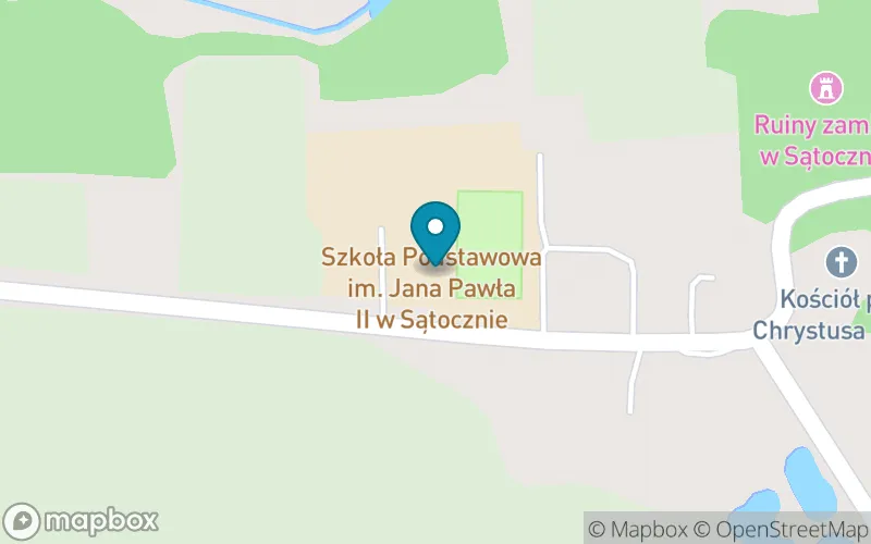 Lokalizacja: Szkoła Podstawowa im. Jana Pawła II w Sątocznie