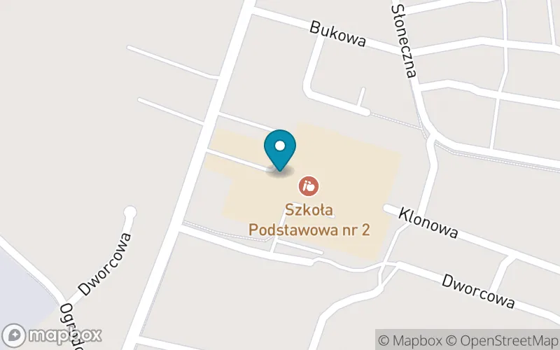Lokalizacja: Szkoła Podstawowa nr 2 im. Bohaterów 8 Drezdeńskiej Dywizji Piechoty