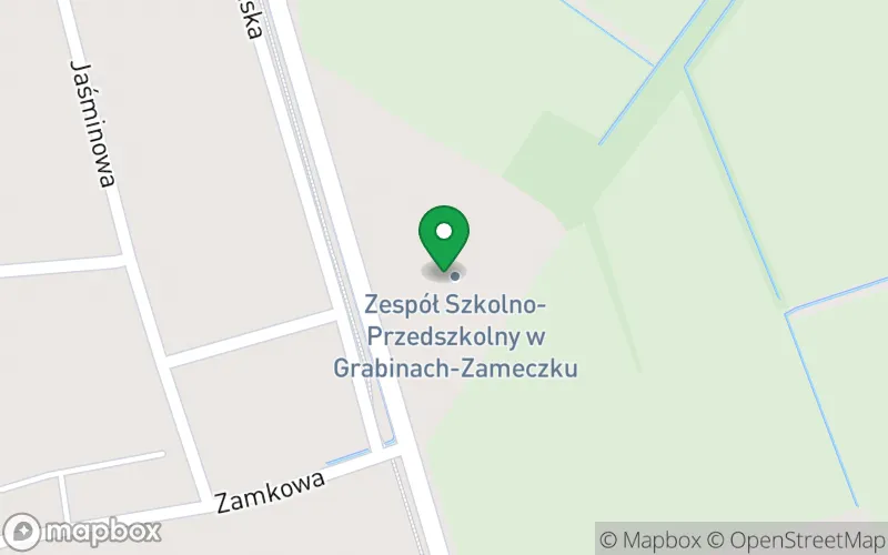 Lokalizacja: Gminne Przedszkole w Grabinach-Zameczku