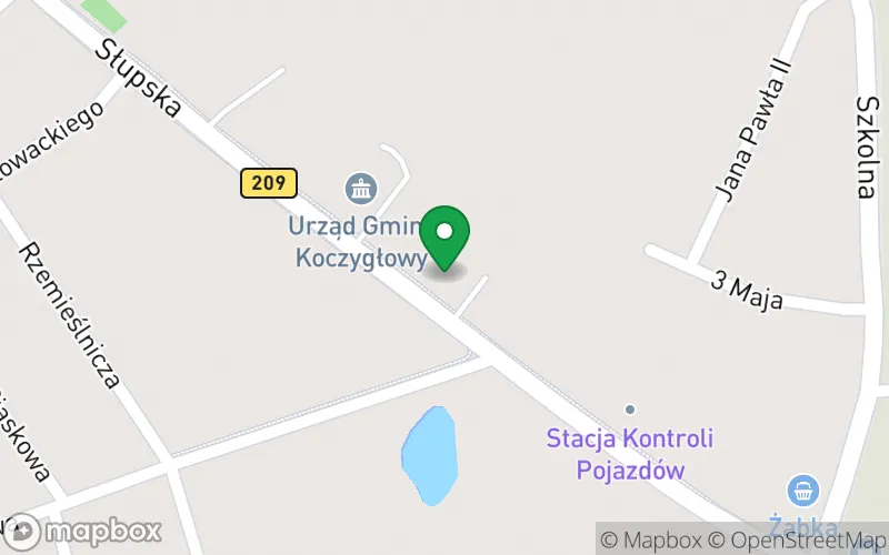 Lokalizacja: Gminne Przedszkole w Kołczygłowach