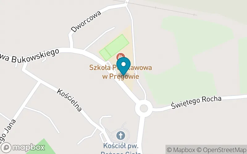 Lokalizacja: Szkoła Podstawowa im. Kawalerów Orderu Uśmiechu w Pręgowie