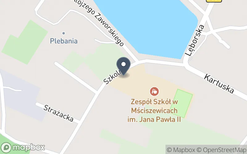 Lokalizacja: Zespół Szkół w Mściszewicach
