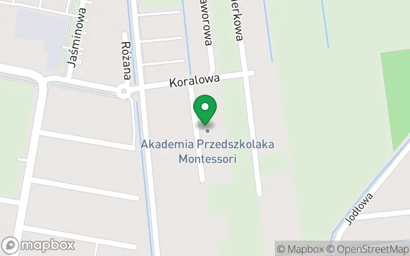 Lokalizacja: Akademia Montessori - Przedszkole Niepubliczne