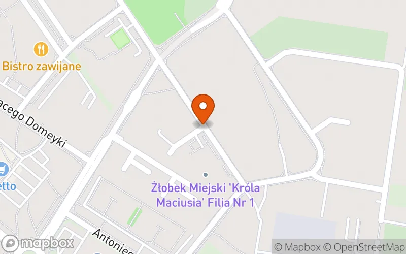 Lokalizacja: Miejski Żłobek nr 1 "Króla Maciusia"