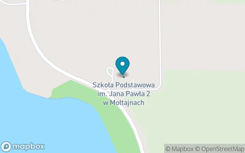 Lokalizacja: Szkoła Podstawowa im. Jana Pawła II w Mołtajnach