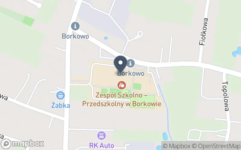 Lokalizacja: Zespół Szkolno-Przedszkolny w Borkowie