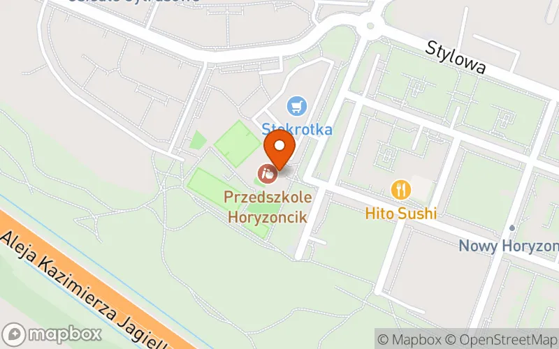 Lokalizacja: Niepubliczny Klub Dziecięcy Horyzoncik