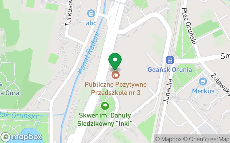 Lokalizacja: Publiczne Pozytywne Przedszkole nr 3 w Gdańsku