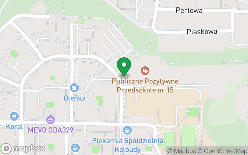 Lokalizacja: Publiczne Pozytywne Przedszkole nr 15 w Gdańsku