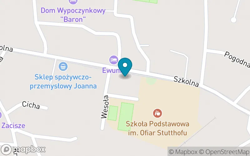 Lokalizacja: Szkoła Podstawowa im. Pamięci Ofiar Stutthofu w Sztutowie