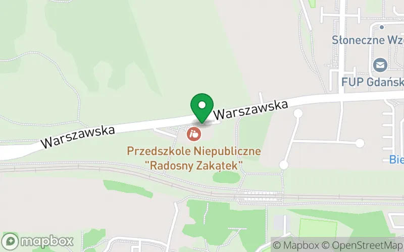 Lokalizacja: Przedszkole Niepubliczne Radosny Zakątek Barbara Budzan-Piekara