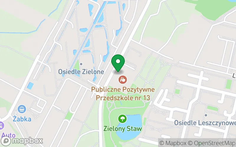 Lokalizacja: Publiczne Pozytywne Przedszkole nr 13 w Gdańsku