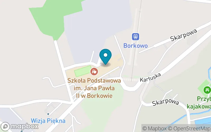 Lokalizacja: Szkoła Podstawowa im. Jana Pawła II w Borkowie