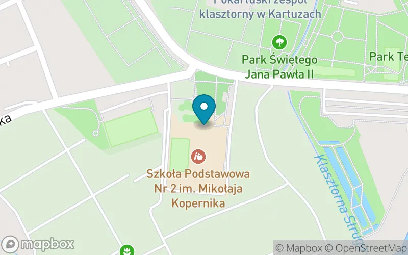 Lokalizacja: Szkoła Podstawowa nr 2 im. Mikołaja Kopernika w Kartuzach