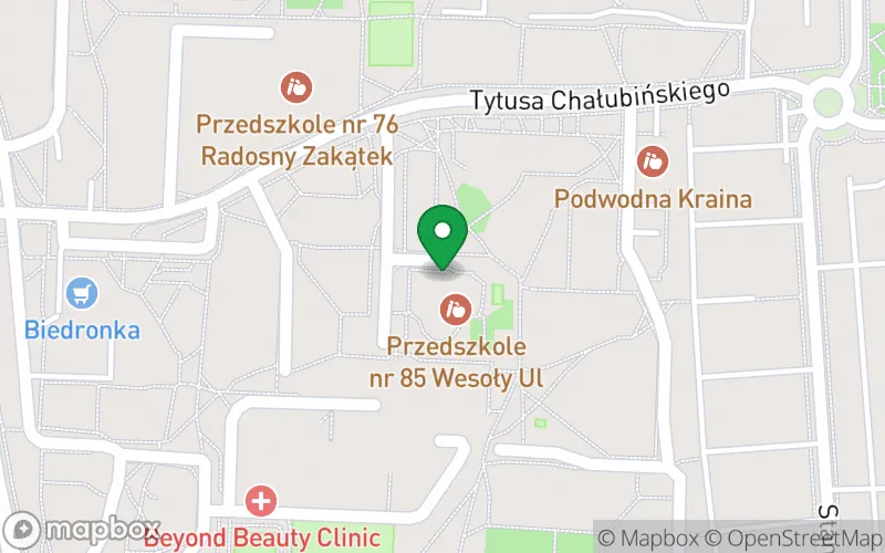 Lokalizacja: Przedszkole nr 85 w Gdańsku