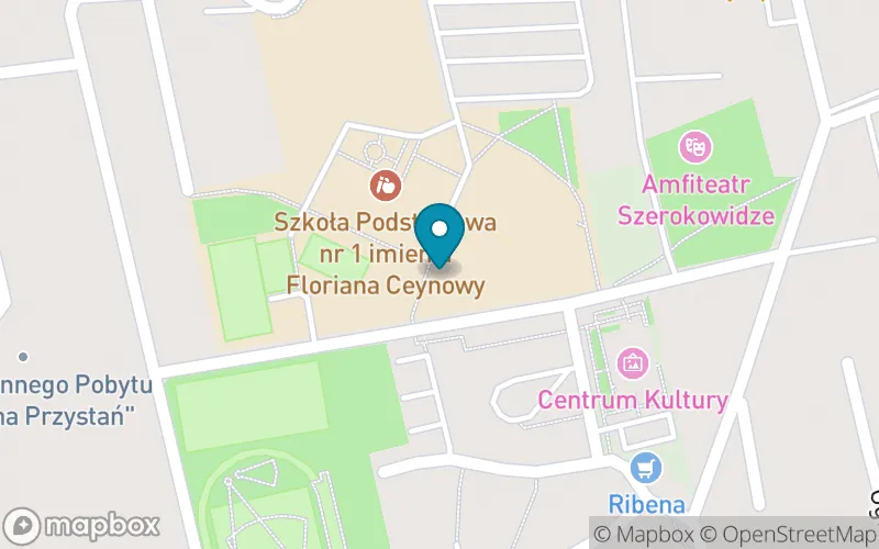 Lokalizacja: Szkoła Podstawowa nr 1 im. Floriana Ceynowy w Sierakowicach