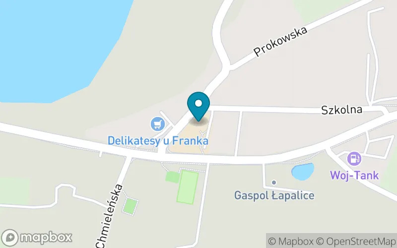 Lokalizacja: Szkoła Podstawowa w Łapalicach
