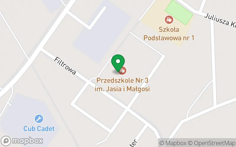 Lokalizacja: Przedszkole nr 3 im. Jasia i Małgosi