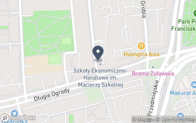 Lokalizacja: Szkoły Ekonomiczno-Handlowe im. Macierzy Szkolnej w Gdańsku