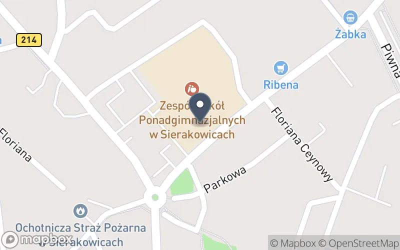 Lokalizacja: Powiatowy Zespół Szkół w Sierakowicach