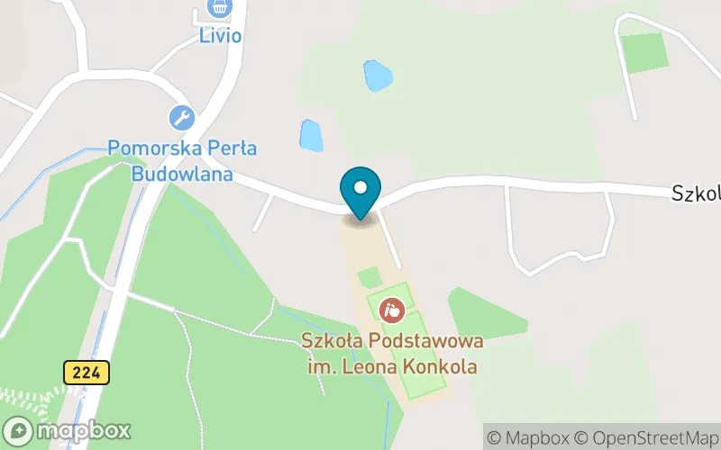 Lokalizacja: Szkoła Podstawowa im. Leona Kąkola w Grzybnie