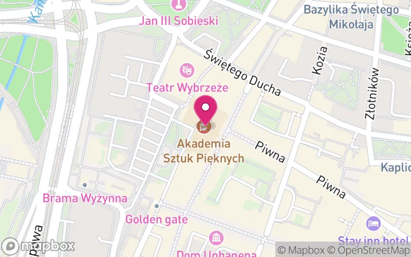Lokalizacja: Akademia Sztuk Pięknych