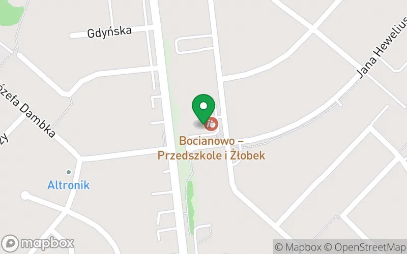 Lokalizacja: Przedszkole i Żłobek Bocianowo Spółka z Ograniczoną Odpowiedzialnością