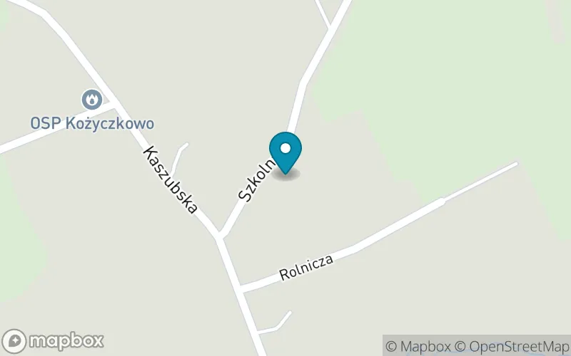 Lokalizacja: Szkoła Podstawowa w Kożyczkowie
