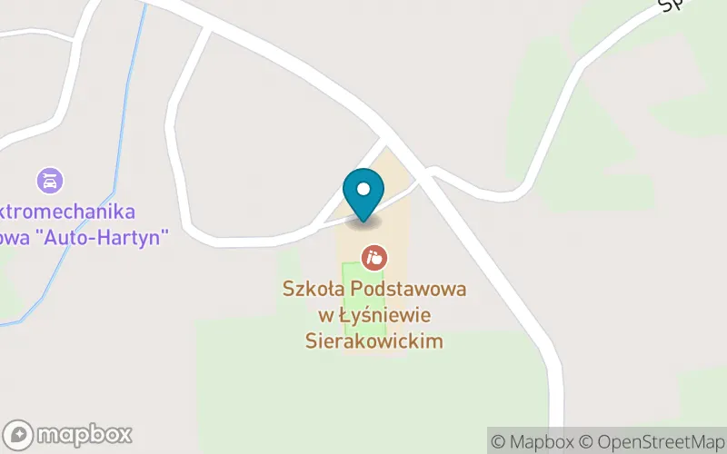 Lokalizacja: Szkoła Podstawowa w Łyśniewie Sierakowickim