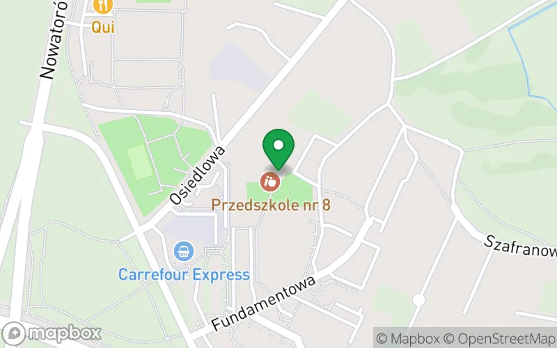 Lokalizacja: Przedszkole nr 8 w Gdańsku