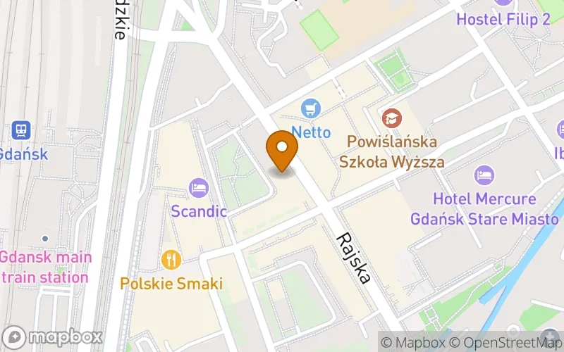 Lokalizacja: Szkoła Policealna "Pascal" w Gdańsku
