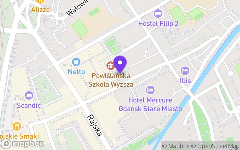 Lokalizacja: Branżowa Szkoła I Stopnia "Cosinus" w Gdansku