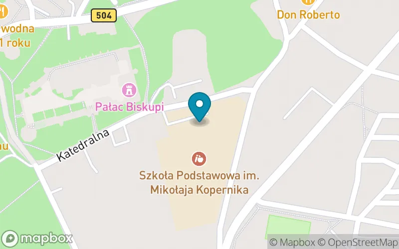 Lokalizacja: Szkoła Podstawowa im. Mikołaja Kopernika we Fromborku