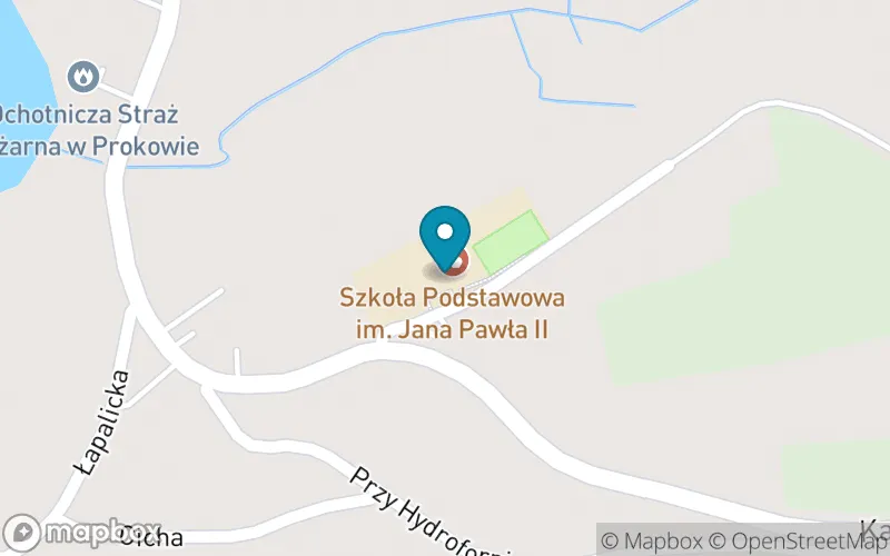 Lokalizacja: Szkoła Podstawowa im. Jana Pawła II w Prokowie