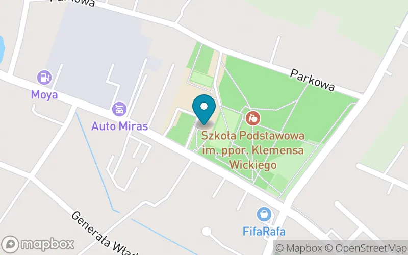 Lokalizacja: Szkoła Podstawowa im. Ppor. Klemensa Wickiego w Pępowie