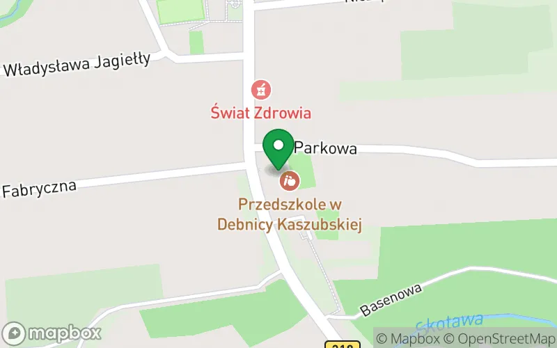 Lokalizacja: Przedszkole w Dębnicy Kaszubskiej