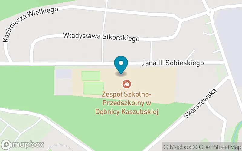 Lokalizacja: Szkoła Podstawowa im. Tadeusza Kościuszki w Dębnicy Kaszubskiej