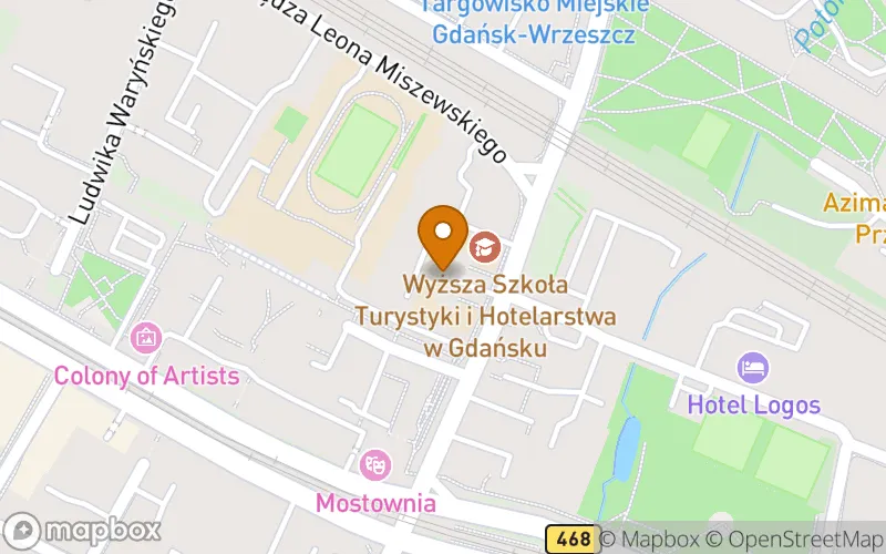 Lokalizacja: Szkoła Policealna Omega w Gdańsku