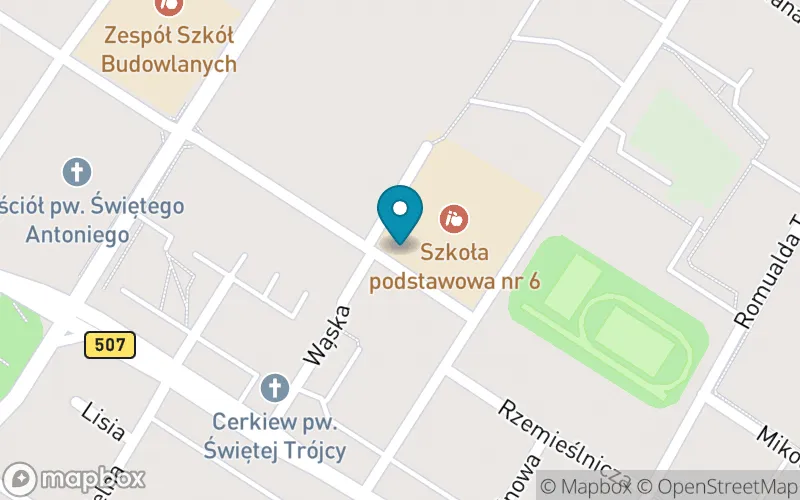 Lokalizacja: Szkoła Podstawowa Sportowa nr 6 im. Jana Pawła II z Oddziałami Przedszkolnymi w Braniewie