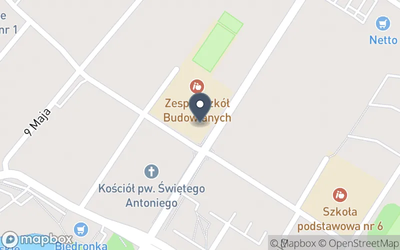 Lokalizacja: Zespół Szkół Budowlanych w Braniewie