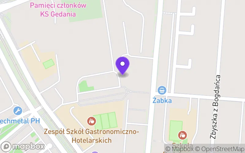 Lokalizacja: Akademickie Liceum Ogólnokształcące dla Młodzieży w Gdańsku