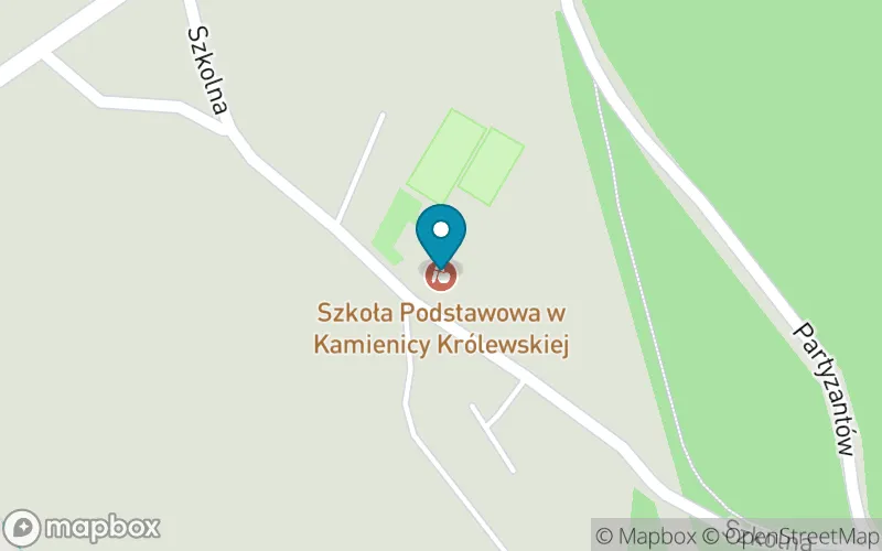 Lokalizacja: Szkoła Podstawowa w Kamienicy Królewskiej