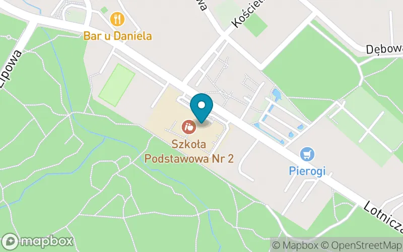 Lokalizacja: Szkoła Podstawowa nr 2 w Baninie