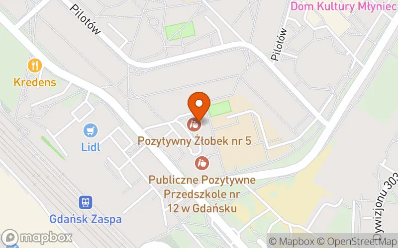 Lokalizacja: Pozytywny Żłobek nr 5 w Gdańsku