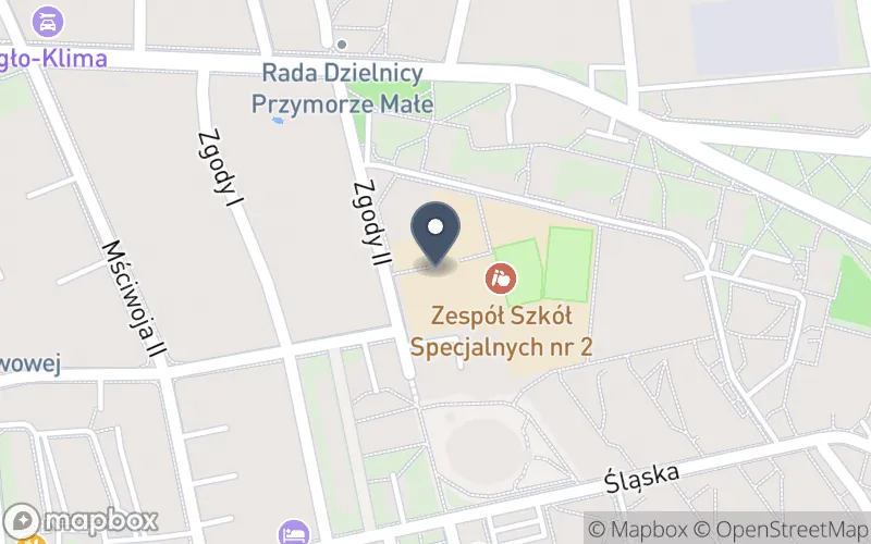 Lokalizacja: Zespół Szkół Specjalnych nr 2 w Gdańsku