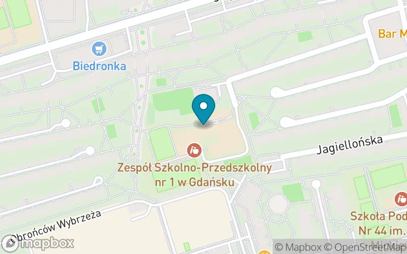Lokalizacja: Zespół Szkolno - Przedszkolny nr 1 w Gdańsku - Szkoła Podstawowa nr 76 im. Jarosława Dąbrowskiego